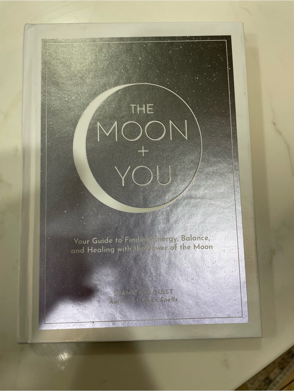 The Moon + You Wall Hardcover book